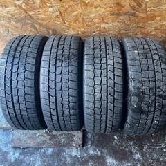 バリ山 DUNLOP ダンロップ WM02 215/50R17 スタッドレス タイヤ 2019年  