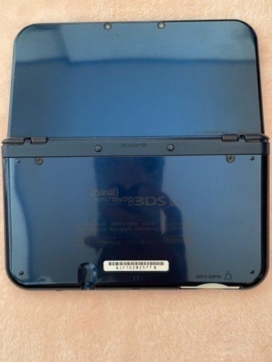 3DSLL ネイビー　充電器なし本体のみ　妖怪ウォッチバスターズソフト付き