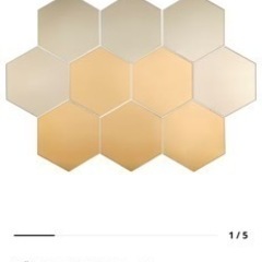 IKEA 六角形　ミラー