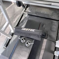 【引取のみ】 美品 iROTEC アイロテック ベンチプレス フルセット 2m×2m 計90kg スクワット対応 筋トレ 横浜市神奈川区 ゴムマット付き