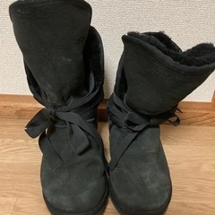 UGG　リボンブーツ