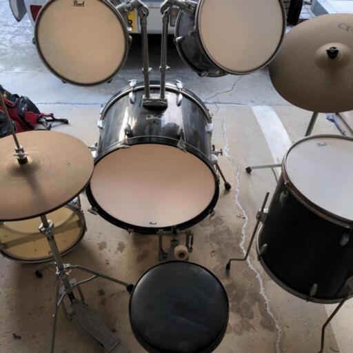 取引中】パール Pearl ドラムセット バンド 練習用に