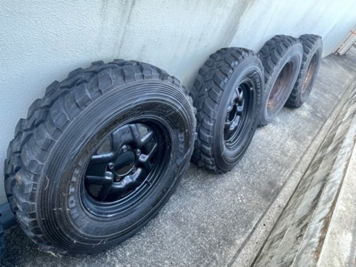 グラントレック MT2 7.50 16インチ JA11ジムニー 純正鉄チン付きタイヤ 