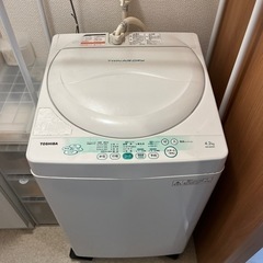 【決まりました】洗濯機　東芝　4.2キロ