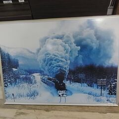 SL D51 804　写真パネル　蒸気機関車　国鉄　デゴイチ　冬...