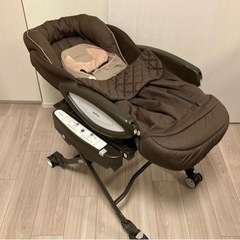 Aprica アップリカ ユラリズム オート HIDX ポンモーゾ ブラウン ユラリズム オート プラス HIDX アップリカ（ハイローチェア・ベビー