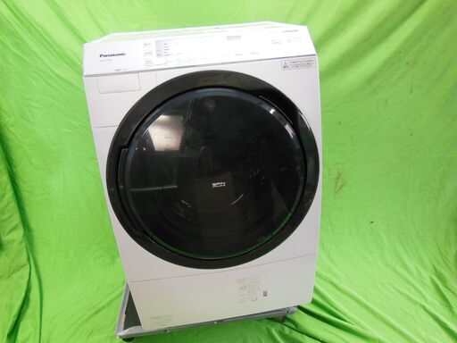 yw230112-001W Panasonic NA-VX3700L 2016年製 ドラム式電気洗濯乾燥機 10㎏ 78L パナソニック 洗濯機 中古品