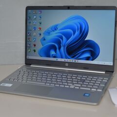 最新Windows11+office 爆速SSD128GB HP 15s-fq3033TU Celeron-N4500 