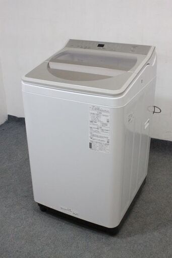 Panasonic/パナソニック全自動洗濯機 洗濯8.0kg 泡洗浄 楽ポイフィルター NA-FA80H8シャンパン 2021年製 中古家電 店頭引取歓迎 R6698)