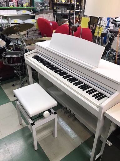 KAWAI×島村楽器オリジナル　電子ピアノ　CA4900GPW　2021製　クリーニング済　貝塚市　二色浜