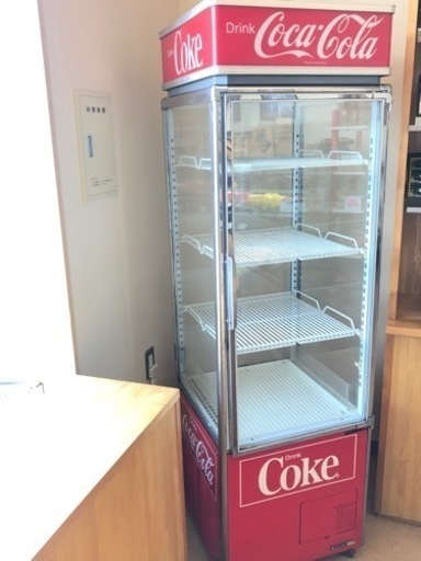 コカコーラの冷蔵庫