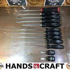 スナップオン ドライバー 12本セット 中古品 【ハンズクラフト宜野湾店】　