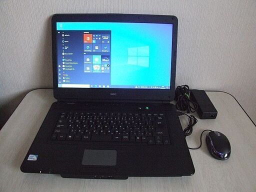 NEC VersaPro PC-VY22MAZ7A ノートパソコン　バッテリー不良　(a179)