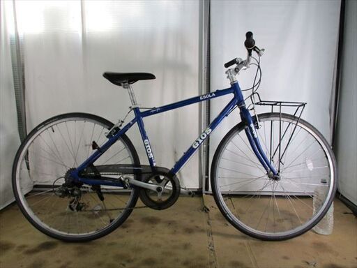 C444★19800円★整備済み スポーツ中古自転車 【クロスバイク　GIOS　ESOLA　ブルー　47ｃｍ】
