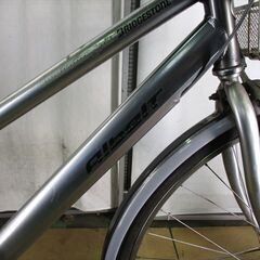 C445　限定特価　整備済み★ブリヂストン　アルベルト★ 中古自転車 【27インチ　シルバー 】 