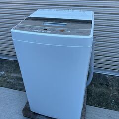 【ネット決済・配送可】アクア　洗濯機　AQW-S45G　2019...