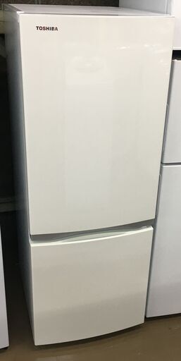 100%正規品 東芝 冷蔵庫 GR-P15BS 中古品 2019年 153L 冷蔵庫