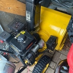 再投稿、除雪機ジャンク❗️