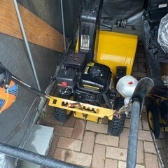 再投稿、除雪機ジャンク❗️