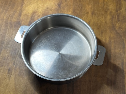 CRISTEL クリステル ステンレス 鍋 L浅鍋 20cm ガス IH オーブン 対応