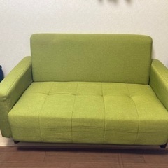 ソファ(緑色)