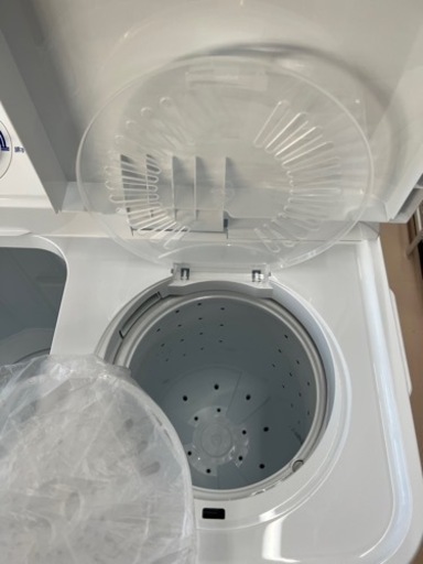 美原店　美品　ほぼ新品！　2022年製　二層式洗濯機　Haier 8kg JW-W80