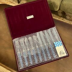 KIYA 木屋 館林源右衛門 ステーキナイフ・フォークセット 木屋特製箱 栞●BA01N005