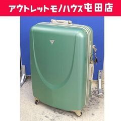 スーツケース 幅53cm グリーン系 鍵付き キャリーケース ☆...