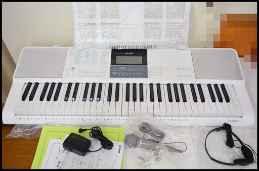 美品 カシオ 光ナビゲーションキーボード LK-516 電子ピアノ 2019年製 大人の楽らくキーボード CASIO