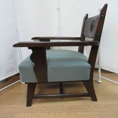 アームチェア/ラウンジチェア/1人掛けソファ/ナラ無垢材/洋家具/永田 