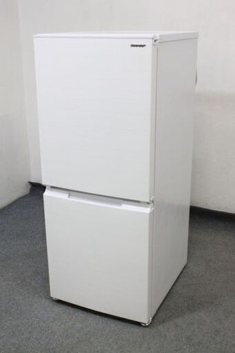 SHARP/シャープ 2ドア冷凍冷蔵庫 SJ-D15G-W 152L つけかえどっちもドア ホワイト 2021年製 中古家電 店頭引取歓迎 R6784)