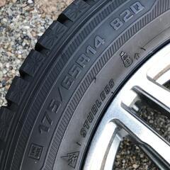 ☆取引中☆【美品】14インチスタッドレスタイヤ 175/65R14