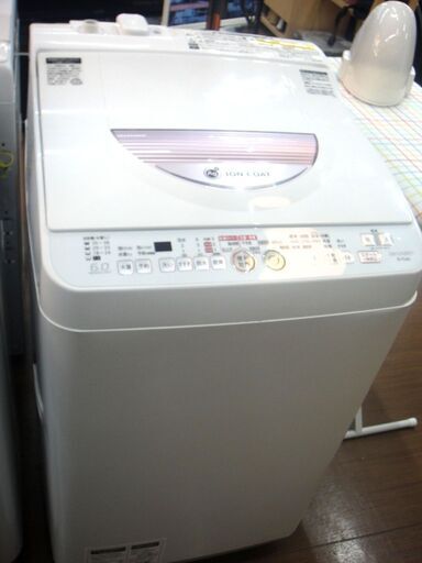 SHARP シャープ 6.0kg 洗濯乾燥機  2014年製 ES-TG6０L　１４３の画像