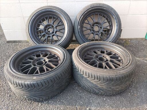 希少　ケーニッヒ　ジャーマン　メッシュ　18インチ　ホイール　10j？10.5j？　オフセット約10