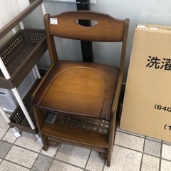 学習椅子 ブラウン【トレファク上福岡】