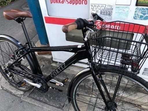 自転車 【整備済み】サカモト アルミ軽快車 CORTEZ オートライト外装6 