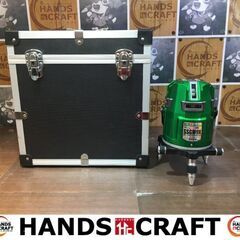 テクノ LTC-SSGM9X 墨出し器 中古品 ケース/サングラス/乾電池付き