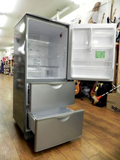サンヨー 3ドア冷蔵庫 255L 2010年製 SR-261T シルバー SANYO キッチン ...