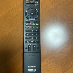 SONY ソニー　RM-JD018 テレビリモコン（取り引き中）