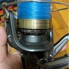 タマンモンスター8号　遠投竿　リール、ピトン付き