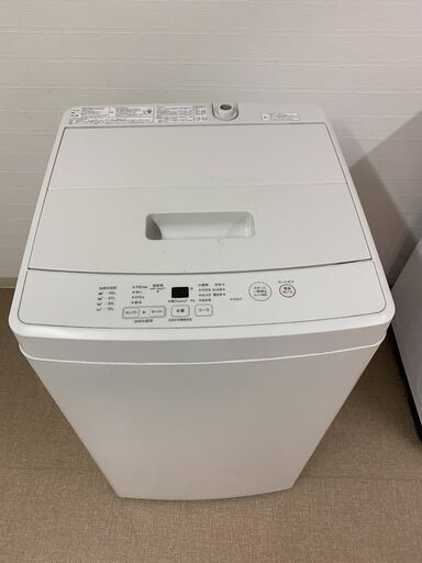 無印 洗濯機☺最短当日配送可♡無料で配送及び設置いたします♡ MJ-W50A 5キロ 2019年製☺MUJI003