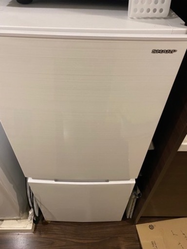 シャープ SHARP 冷蔵庫　SJ-D15H-W 152L ホワイト