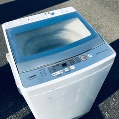 ♦️EJ2144番AQUA全自動電気洗濯機 【2019年製】