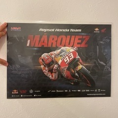 REPSOL honda team marquezポスター