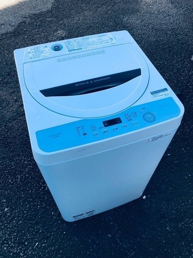 ♦️EJ2162番SHARP全自動電気洗濯機 【2018年製】