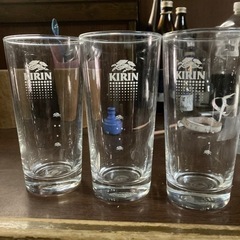 【中古】キリンビール オリジナル タンブラー 435ml  ３個...