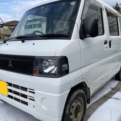 【ネット決済】三菱　ミニキャブ　バン　4WD　H21年　車検R7...