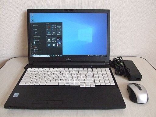 高速SSD240GB搭載 2017年 フルHD 第六世代 Corei5-6300U　富士通 LIFEBOOK A576/P　ノートパソコン （4014）