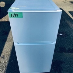 ①1647番 Haier✨冷凍冷蔵庫✨JR-N106K‼️