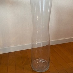 IKEA ティドヴァッテン 花瓶, クリアガラス, 65 cm